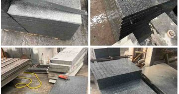 长沙 芝麻黑地铺石材