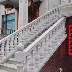 长沙 天然石材 阳台庭院护栏、栏杆