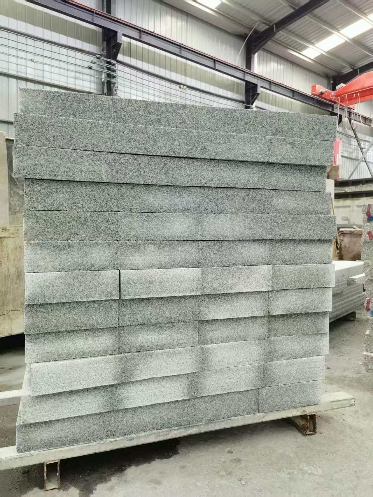 长沙 芝麻白10公分300*600广场地铺，A料定制，尺寸标准，厚薄均匀