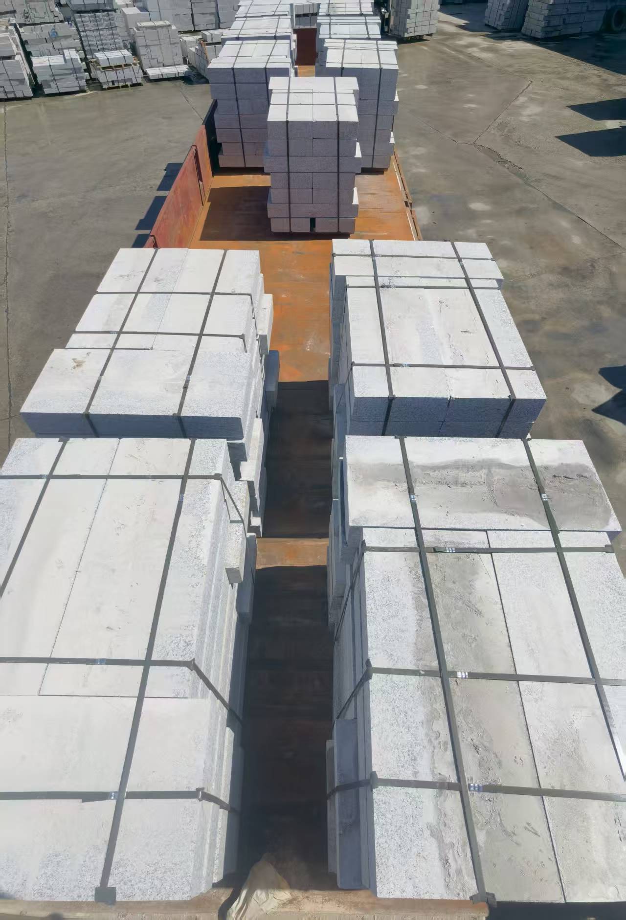 长沙 路沿石装车出货