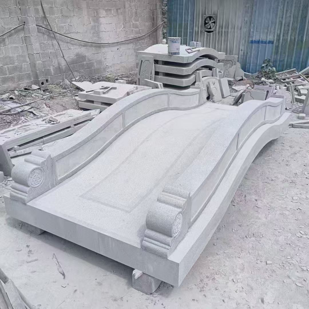 长沙 芝麻灰花岗岩园林景观 小石桥