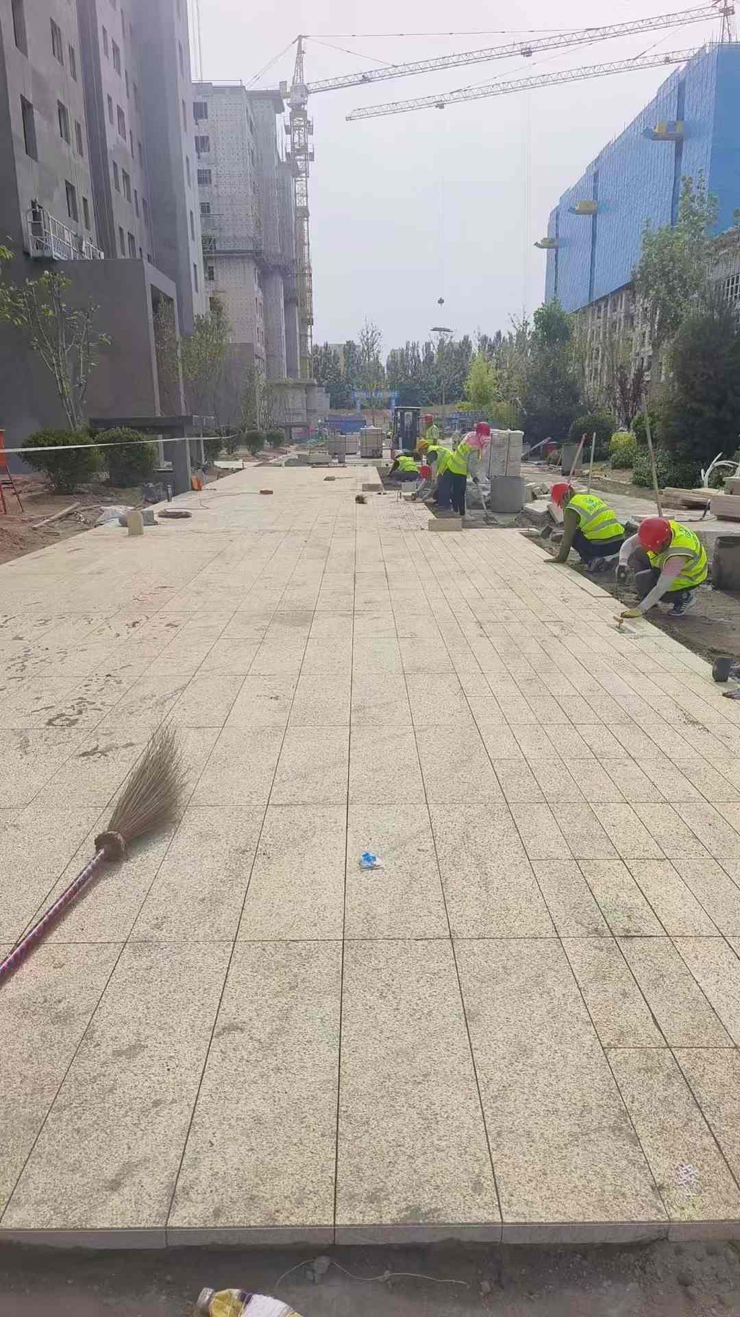 长沙黄金麻荔枝面地铺案例