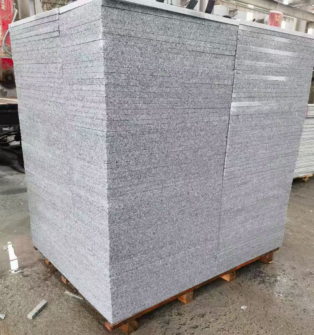长沙 火烧面地铺石，街道广场园林市政工程板，1.8~5.0厚均有现货